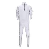 Conjunto genérico para hombre, invierno, forro polar, 2 piezas, sudadera, cuello redondo, pantalones de carga, bolsillos interiores de terciopelo grueso, conjunto de cocooning para casa, conjuntos