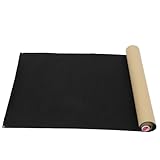 HOMSFOU Lámina de Flocado Autoadhesiva de 04 MM de Grosor 49 CM X 15 M Revestimiento para Joyeros y Manualidades Tela de Terciopelo Suave para Cajones y Decoración DIY