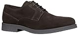 Geox Uomo Claudio A, Oxford Hombre, marrón Oscuro, 43 EU