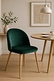 Regalos Miguel - Sillas Comedor - Silla Vint Terciopelo - Verde