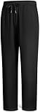 BULLIANT Pantalón Jogging Hombre, Pantalón Deportivo Largo De,Jogger de Entrenamiento Informal para Hombre(Negro,XL)