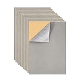 Hojas de fieltro autoadhesivas: 10 piezas de hojas de fieltro con respaldo adhesivo | Cuadrados de fieltro pegajosos de tamaño A4 | Fieltro para manualidades y bricolaje | Hojas de fieltro para