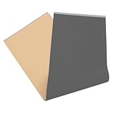 Uonlytech Tela de Fieltro Autoadhesivo Gris Oscuro Lámina de Terciopelo Espeso y Acolchado para Forro de Joyeros Manualidades y Decoración DIY Adhesivo Fuerte sin Herramientas