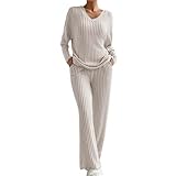 Conjuntos de ropa de descanso para mujer, conjunto completo de dos piezas para viajes, aeropuerto, otoño, conjuntos de pijama para mujer, trajes de descanso, ropa de dormir, conjuntos de pijama de