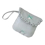 Higiene - Bolsa de almacenamiento de gran capacidad similar al terciopelo para artículos esenciales femeninos y artículos de aseo de viaje para mujeres, Blue, Talla única