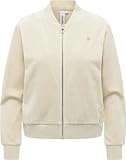 Ragwear Chaqueta deportiva para mujer, con aspecto de terciopelo Doron, tallas XS-3XL, crudo, XL