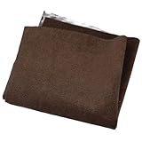 TinaKim Tela de terciopelo para tapicería, suave y duradera, a prueba de gatos, para tapicería de silla, asiento de coche, sofá (18 chocolate, 3 yardas)