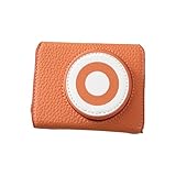 Irfora Funda Protectora para Cámara X-Half de Cuero con Interfaz de Trípode para Entusiastas la Fotografía (Naranja)