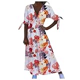 Elegante vestido casual para mujer, de terciopelo, manga larga, cuello alto, bolsillo, sudadera deportiva suelta para uso diario, naranja, L