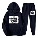Vhersily 2025 - Chándal deportivo para hombre con cremallera para otoño e invierno, conjuntos deportivos con sudadera con capucha y pantalones de jogging de 2 piezas para entrenamiento de gimnasio