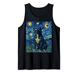 Arte gráfico Pitbull Dog Strong & Cute Black Pit Bull Camiseta sin Mangas