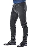 Evoga Pantalones de hombre de terciopelo de invierno casual gris oscuro 56