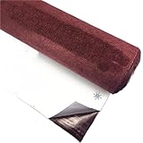 Tela Para Techo De Coche En Piel De Ante Falsa, Te Parche Adhesivo De Tela Gamuza Autoadhesivo Cuero For Sofá, Mesa, Silla, Bolso, Zapatos, Cama, Interior Automóvil(Wine red,50x300cm)