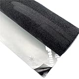 Tela Para Techo De Coche En Piel De Ante Falsa, Te Parche Adhesivo De Tela Gamuza Autoadhesivo Cuero For Sofá, Mesa, Silla, Bolso, Zapatos, Cama, Interior Automóvil(Black Grey,40x300cm)