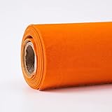 VERIDIANFLOW Rollo de flocado de terciopelo autoadhesivo for cajón de joyas, manualidades, proyectos de bricolaje.(Orange)