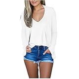 Deals Of The Day - Cárdigan para mujer, kimono de manga larga para mujer, chaquetas de verano delgadas con cuello en V, cárdigan ligero, color sólido, casual, chaqueta corta para entrenamiento, suéter