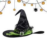 Genérico Sombreros De Bruja Para Mujeres | Sombrero de Bruja,Decoraciones Festivas para Fiestas, Cosplay, Exterior y Carnavales Adultos