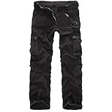 Pantalones de esquí genéricos para mujer – Pantalones de carga para mujer, invierno, pantalón fluido, otoño e invierno, pantalones de pierna ancha, pantalones cómodos y cálidos, ropa con bolsillos