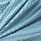 Tela de forro polar, material de punto de felpa suave para costura, mantas, juguetes y decoración del hogar, 1,6 m de ancho