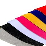 Paquete de tela de costura, 1 unidad, 20/40 x 145 cm, autoadhesivo, terciopelo, terciopelo, joyería, papel de contacto, manualidades, tela, calcomanía, multicolor, algodón (beige, 20 x 145 cm)