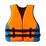Chaqueta de neopreno ligera para natación, kayak, entrenamiento de natación, navegación y deportes acuáticos. Gordo Mujer Invierno Rebajas (Orange, One Size)