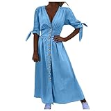 Elegante vestido casual para mujer, de terciopelo, manga larga, cuello alto, bolsillo, sudadera deportiva suelta para uso diario, azul, M