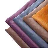 Tela de costura 1 pieza 1/3/5 m, 14 colores, tela de terciopelo para costura, hogar, ropa textil, funda de almohada, sofá, cortina, decoración, material de algodón para coser (negro, 0,5 m x 150 cm)
