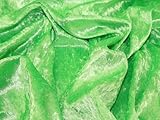 Od – tela de Vellón arrugado para vestidos (182,88 cm de ancho, color verde – por metro