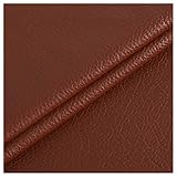 Polipiel Para Tapizar Tapicería Material De Artesanía Tela De Grano De Cuero De Imitación Tela De Cuero Sintético PU Tela De Piel Sintética Venta De Polipiel Por Metros(Reddish brown,1.38x6m)